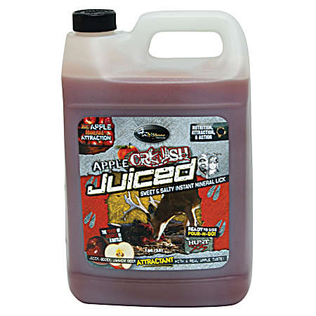 Apple Crush Juiced 1 gal Liquid Deer Attractant