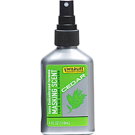 4 fl oz  X-Tra Concentrated Cedar Masking Scent