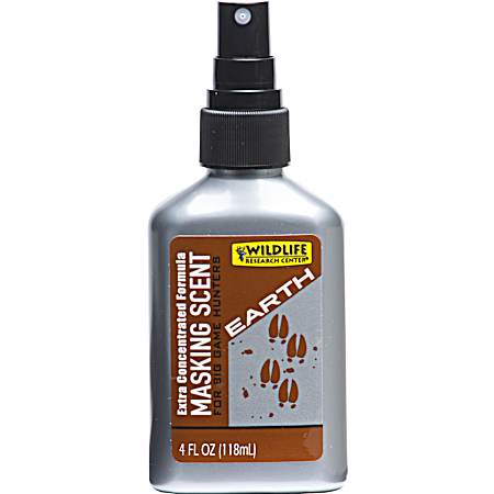 4 fl oz  X-Tra Concentrated Earth Masking Scent