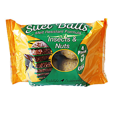 Insects & Nuts - 4 Pk
