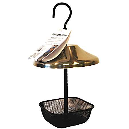 Mealworm Feeder w/ Stainless Steel Roof