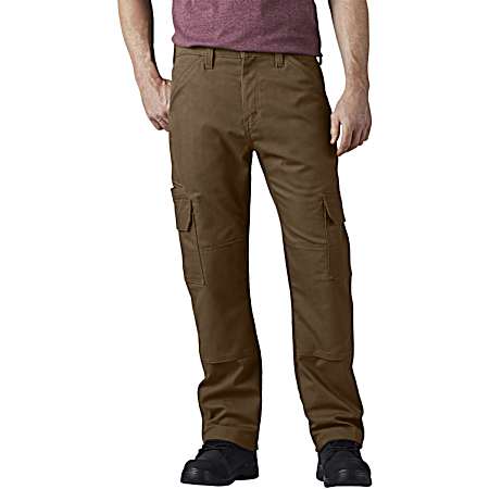 Men's Duratech Ranger Duck Timber Brown Relaxed Fit Cargo Pants