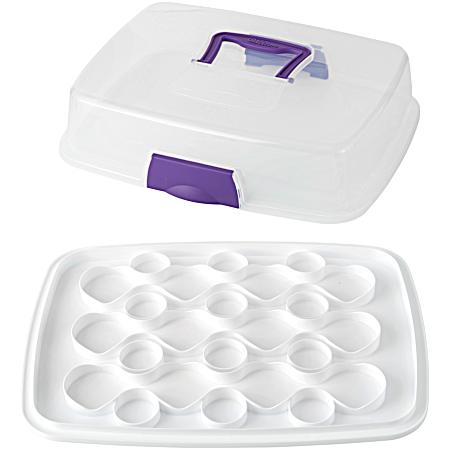 Oblong Cake & Cupcake Caddy