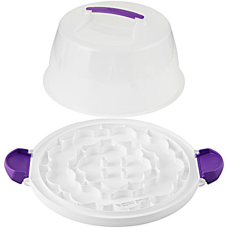 Round Cake & Cupcake Caddy