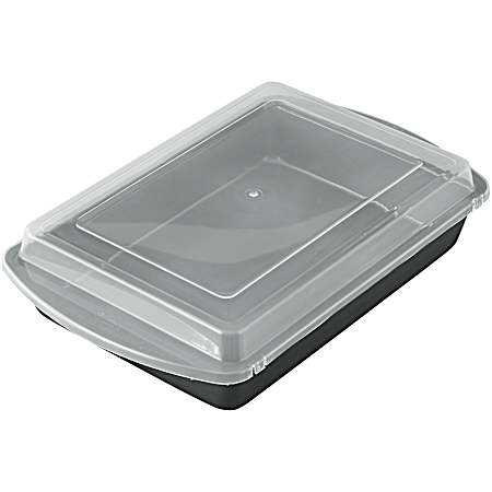 Perfect Results 13 in x 9 in Non-Stick Covered Cake Pan