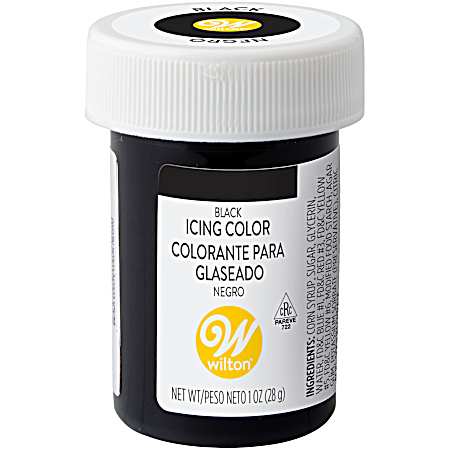 1 oz Black Gel Food Coloring