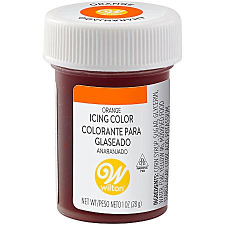 1 oz Orange Gel Food Coloring