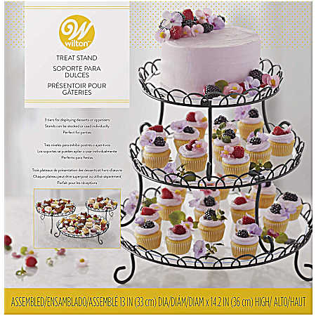 3 Tier Iron Treat Stand