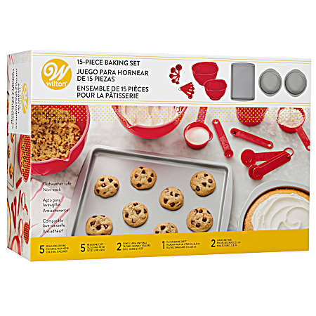Baking Set w/ Gadgets - 15 pc