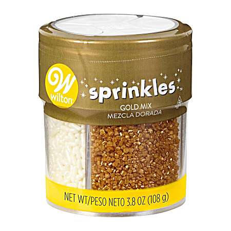 4-Cell Pearl White Gold Sprinkles