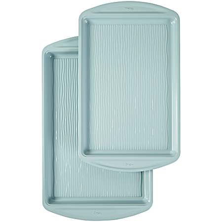 Blue Texturra Performance Non-Stick Bakeware Cookie Pan Set - 2 Pk
