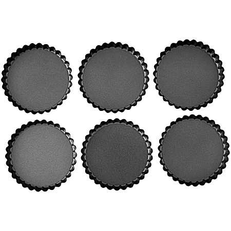 Perfect Results Non-Stick Tart Pan Set 6-Pc