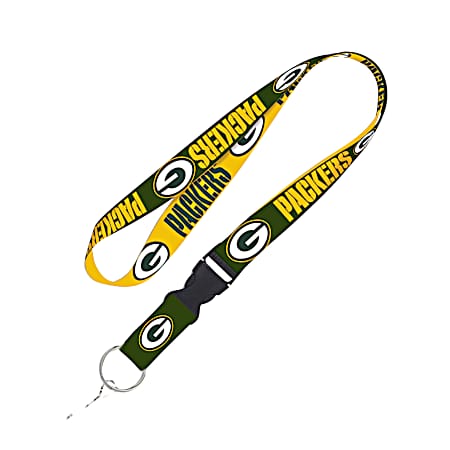 Green Bay Packers Green & Gold Polyester Lanyard