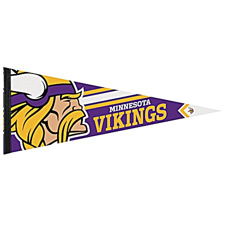 Minnesota Vikings Logo Premium Pennant