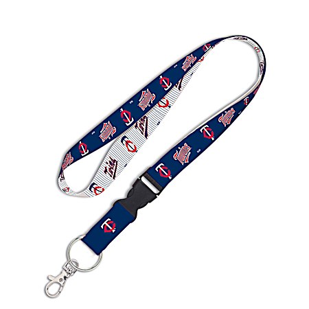 Minnesota Twins Logo Polyester Lanyard