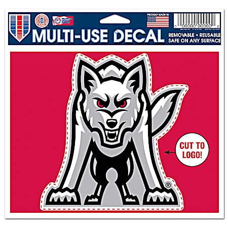 5 in x 6 in South Dakota Coyotes Multi-Use Vinyl Decal
