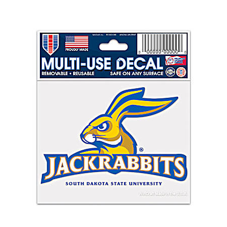 SDSU Jackrabbits Multi-Use Reusable Decal