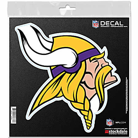 6 in x 6 in Minnesota Vikings Vinyl Decal