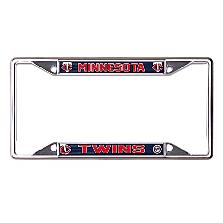 Minnesota Twins Metal Mega License Plate Frame