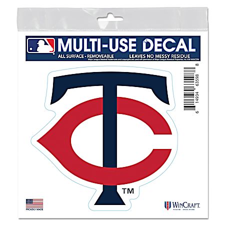 Minnesota Twins Multi-Use Reusable Decal