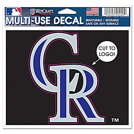Colorado Rockies Multi-Use Reusable Decal