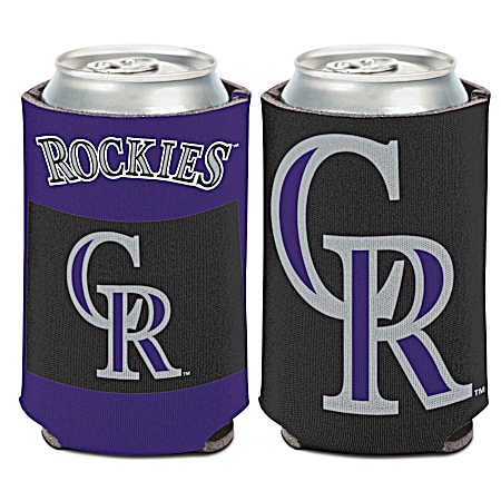 Colorado Rockies State Shape Neoprene Can Cooler