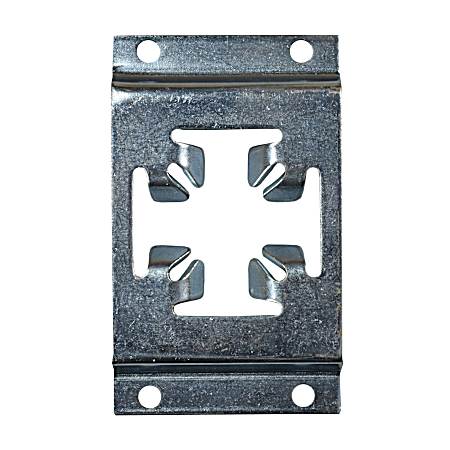 Single X-Track Rail in Zinc