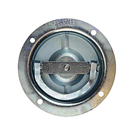 Heavy-Duty Recessed-Mount Rotating D-Ring