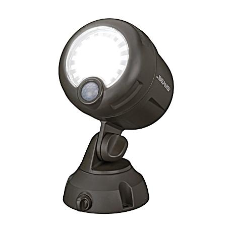 Brown 200 Lumen Wireless XT Motion Security LED Spotlight
