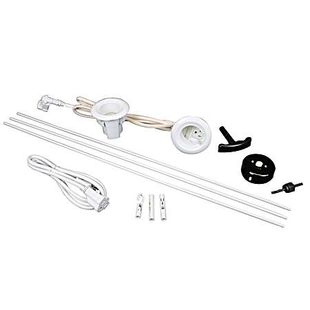 Flat Screen TV In-Wall Cord & Cable Power Kit
