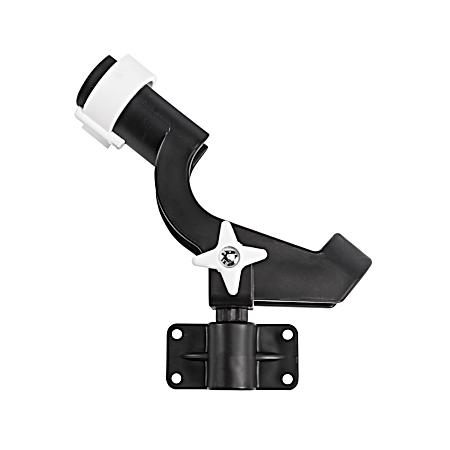 Rod Tender Black Rod Holder Side Mount Single