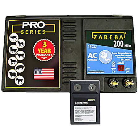 200 mi AC Electric Fence Charger