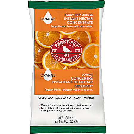 Orange Oriole Instant Nectar Powder Concentrate