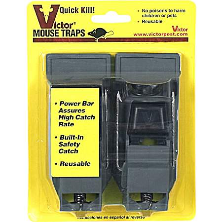 Quick-Kill Mouse Trap - 2 Pk