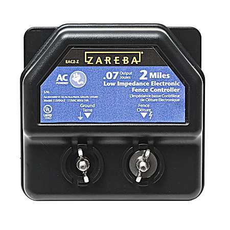 2-Mile AC-Powered Electric Fence Charger