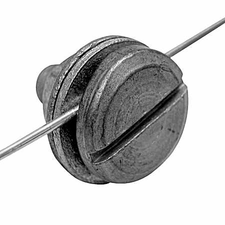 Galvanized Line Clamps - 3 Pk