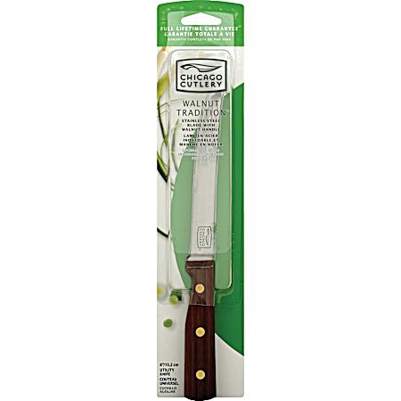 Walnut Tradition Utility Knife
