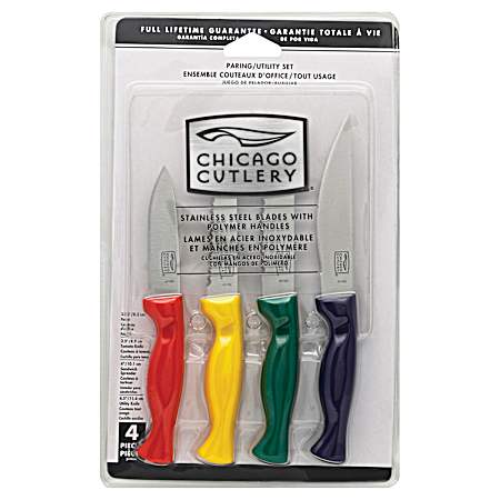 4 Pc. Paring/Utility Knife Set