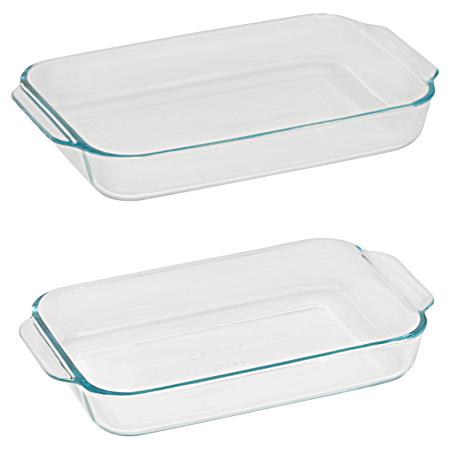 2 Pc. Oblong Baking Dish Set