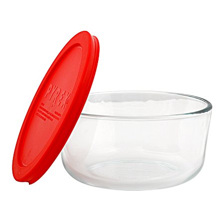 4-Cup Round Storage Dish With Lid