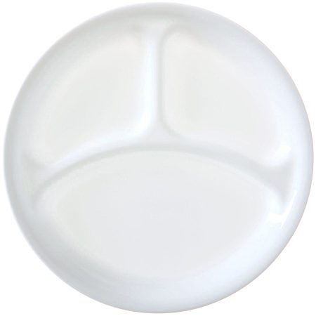 Livingware Winter Frost White Divided Dish
