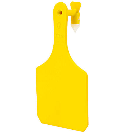 Yellow Blank Y-Tag Cow Ear Tags - 25 Pk
