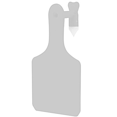 White Blank Y-Tag Calf Ear Tags - 25 Pk