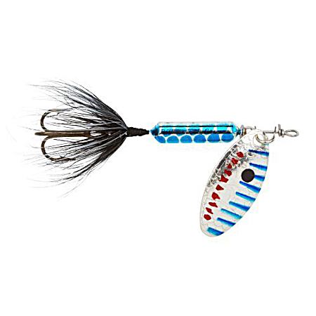 Rooster Tail - Metallic Silver Blue