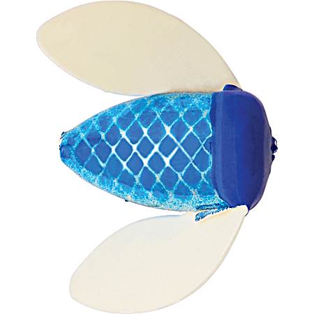 Spin-N-Glo Bodies - Metallic Silver Blue Pirate