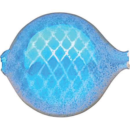 Double Trouble Metallic Silver Blue Pirate UV Lil' Corky Drift Bobber