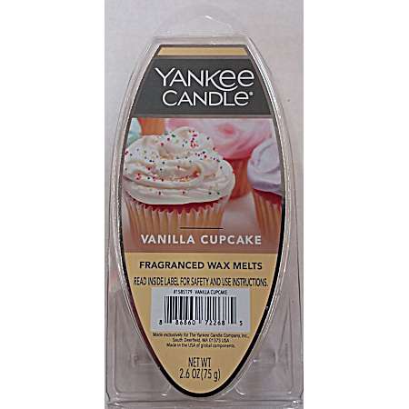 Vanilla Cupcake Fragranced Wax Melts 6 Ct