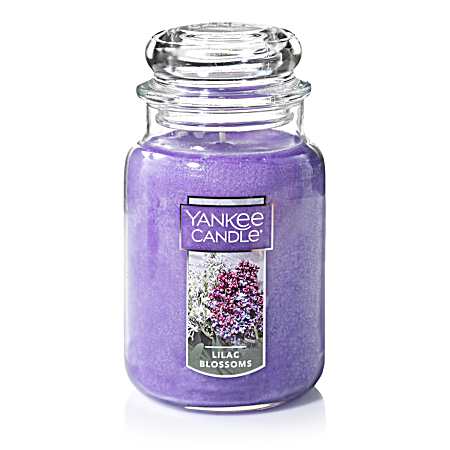 22 oz Lilac Blossoms Classic 1-Wick Jar Candle