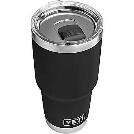 Rambler 30 oz Black Tumbler w/ MagSlider Lid