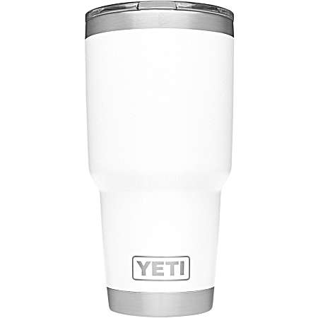 Rambler 30 oz White Tumbler w/ MagSlider Lid
